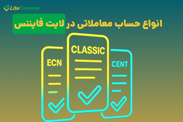 انواع حساب در لایت فایننس